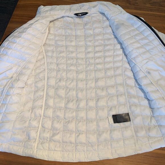 North Face fall, winter, spring jacket duo, white, Sz M, inner puffer,windbreak - Picture 10 of 16